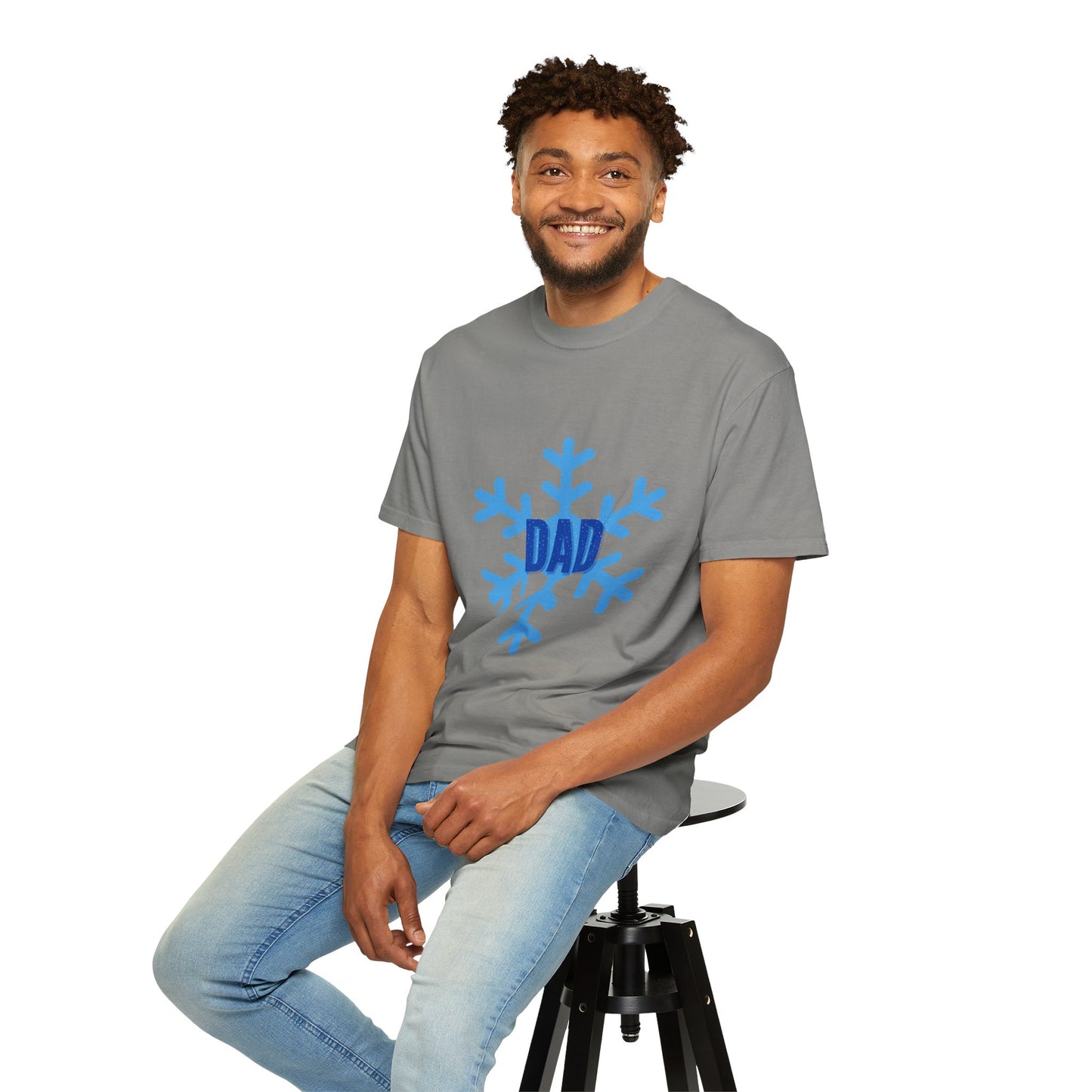 Cool Dad Snowed In Tee Granite T-Shirt