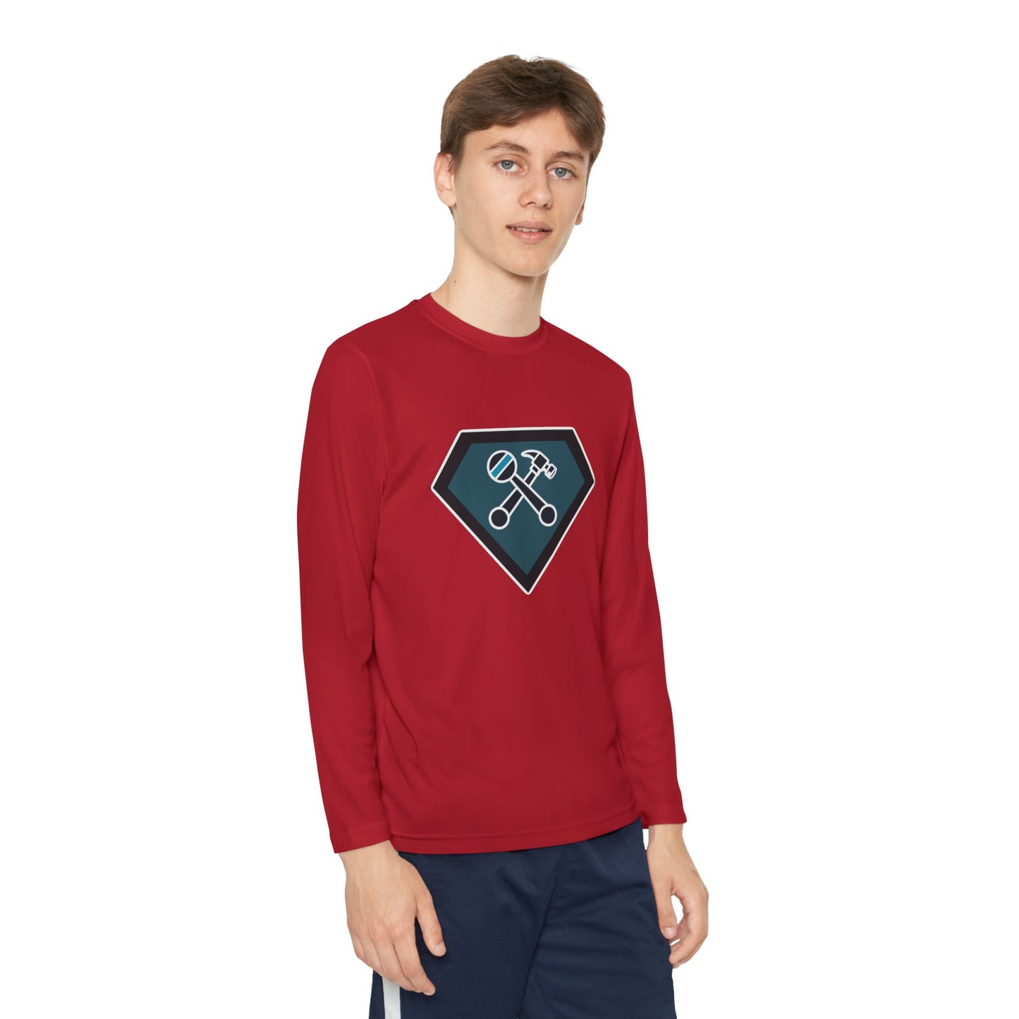 Super Kid Youth Long Sleeve Competitor Tee