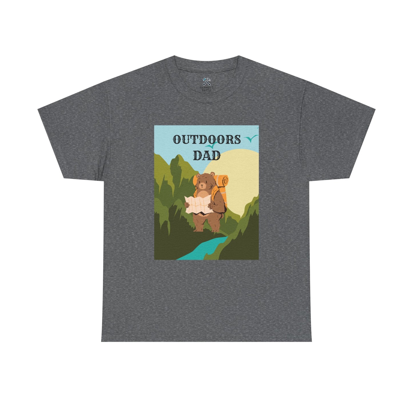 Outdoors Dad - Bear Edition Tee