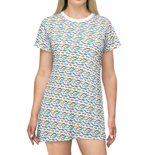 Cloud Hopper Tee Dress