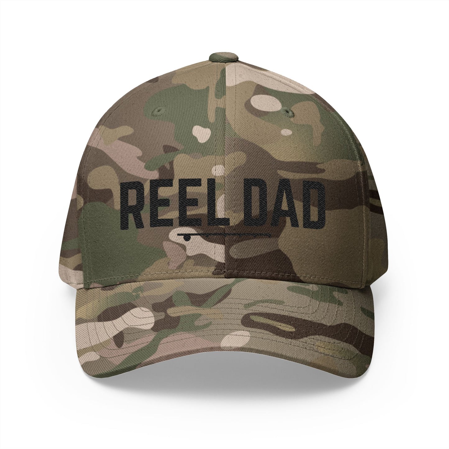 Reel Dad Flex Fit Hat | Embroidered