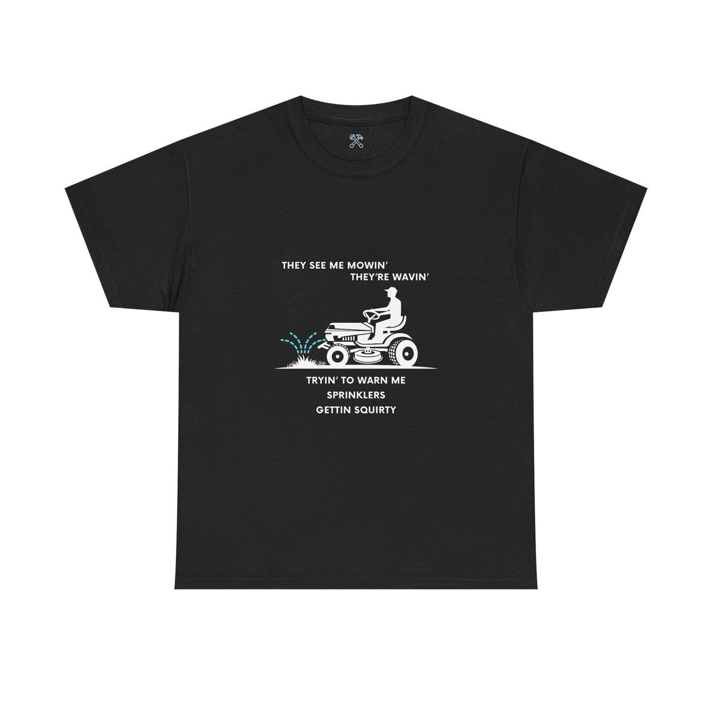 Mow Dad Mow Problems Tee