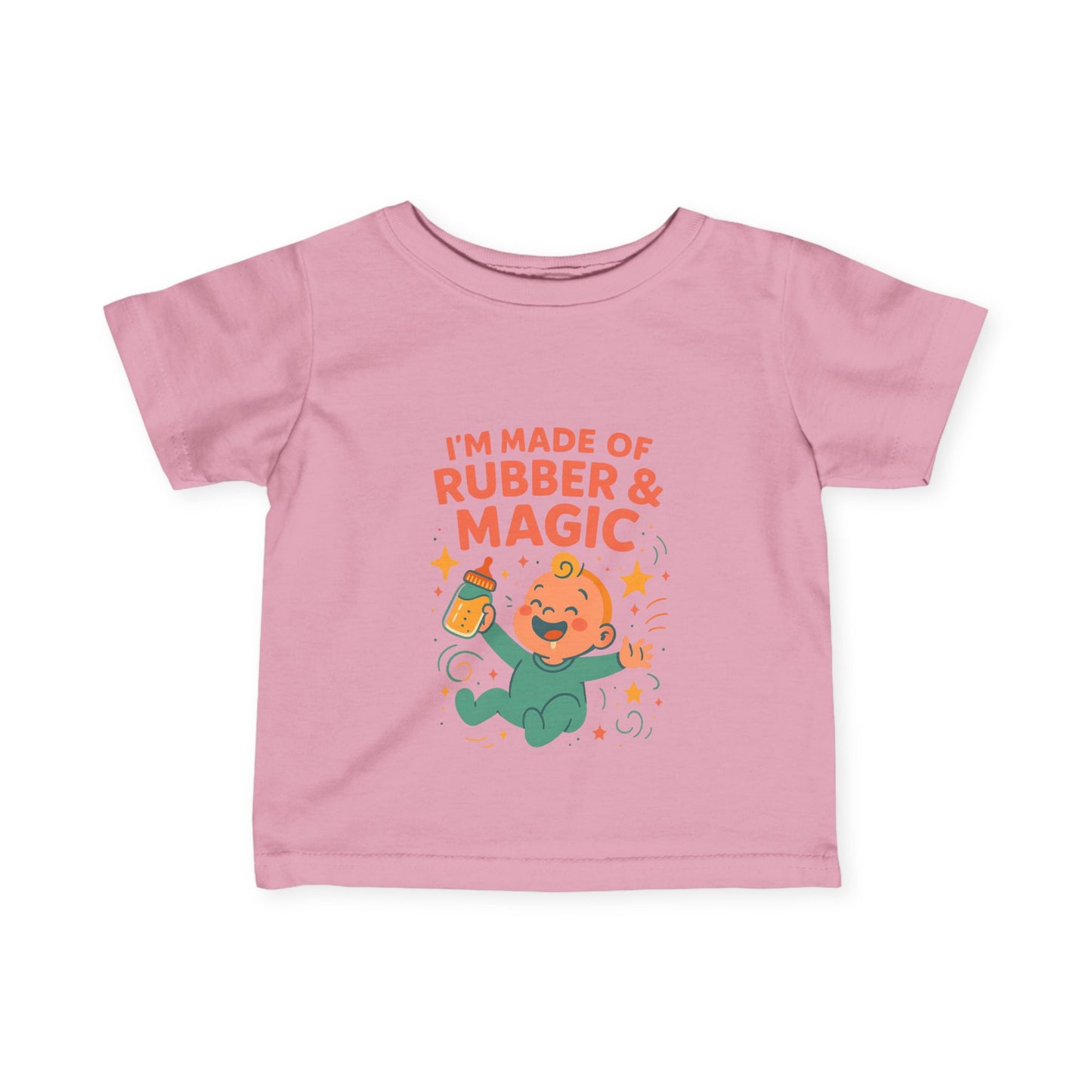 I'm made of Rubber & Magic Infant Tee
