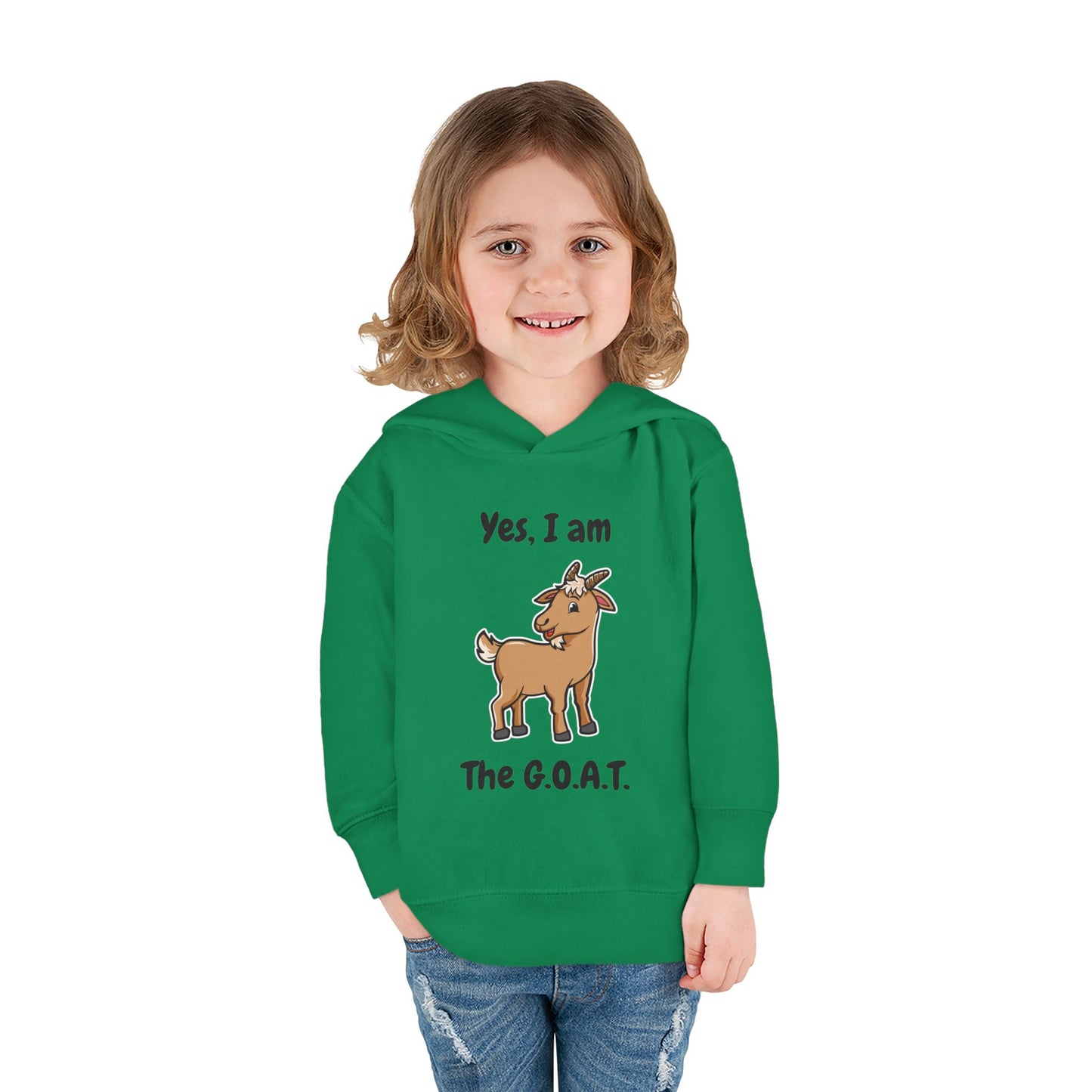I am The G.O.A.T. Toddler Hoodie