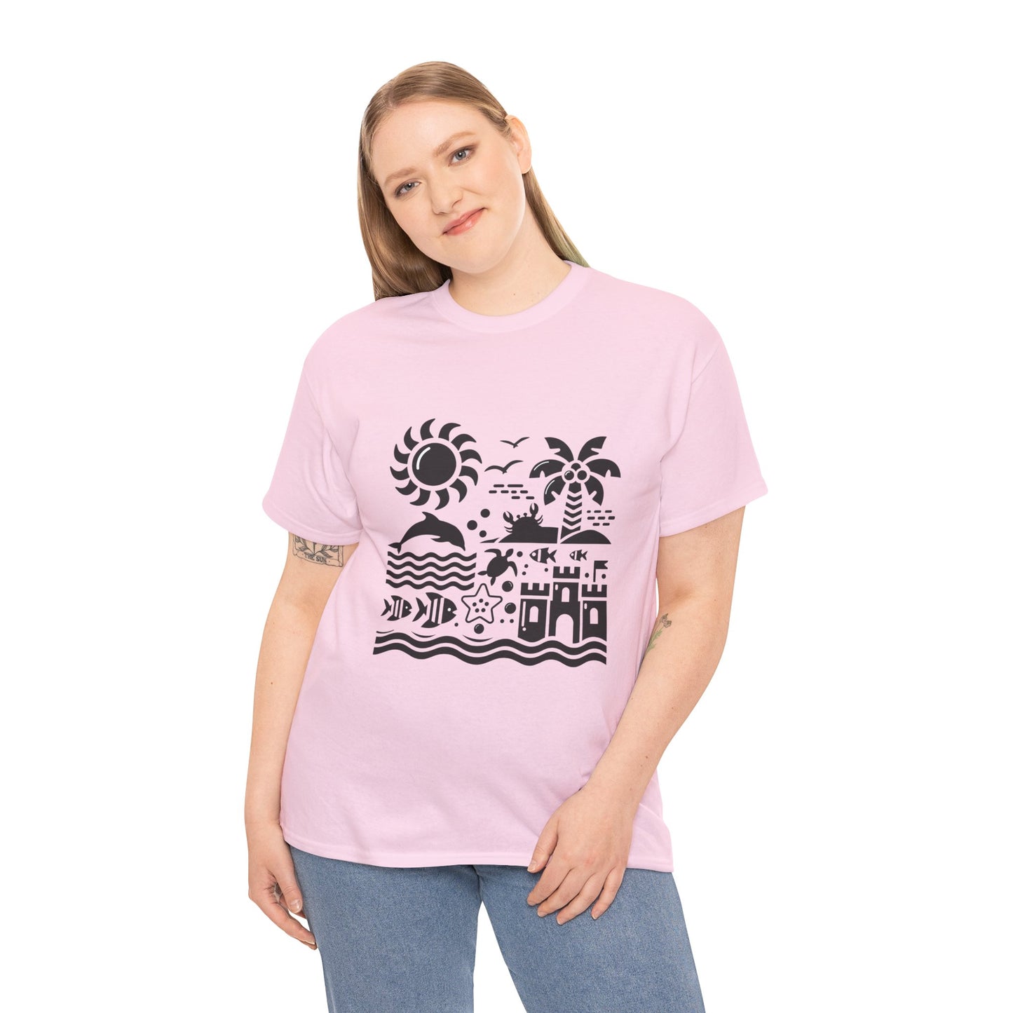 Coastal High Contrast Tee