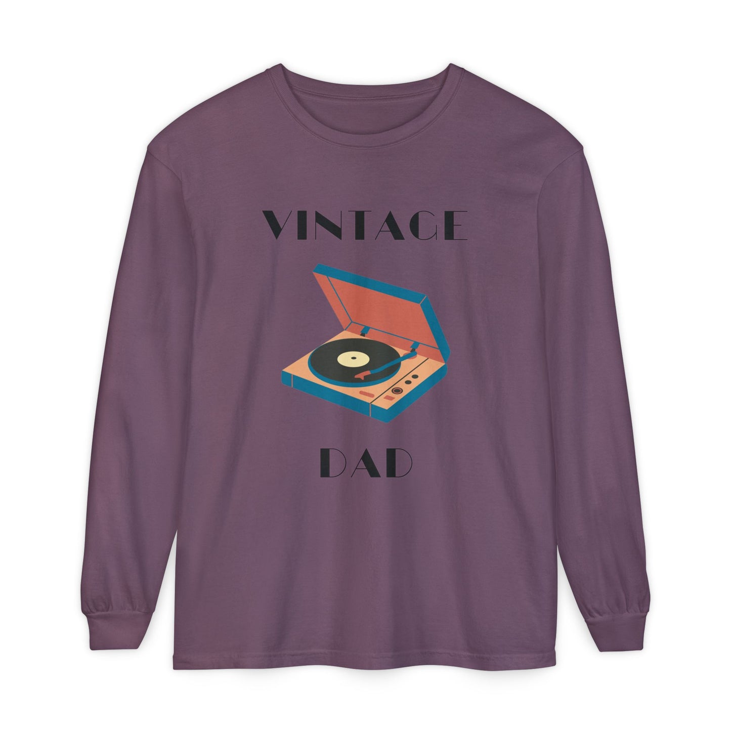 Vintage Dad Long Sleeve Tee Berry Long-sleeve