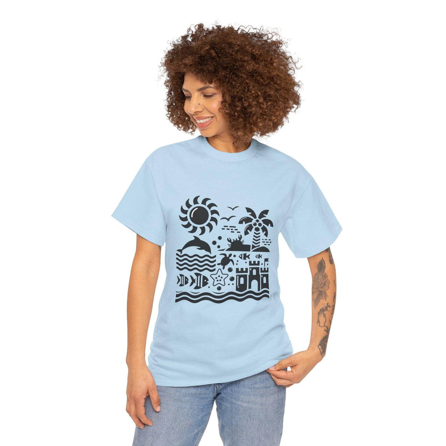 Coastal High Contrast Tee