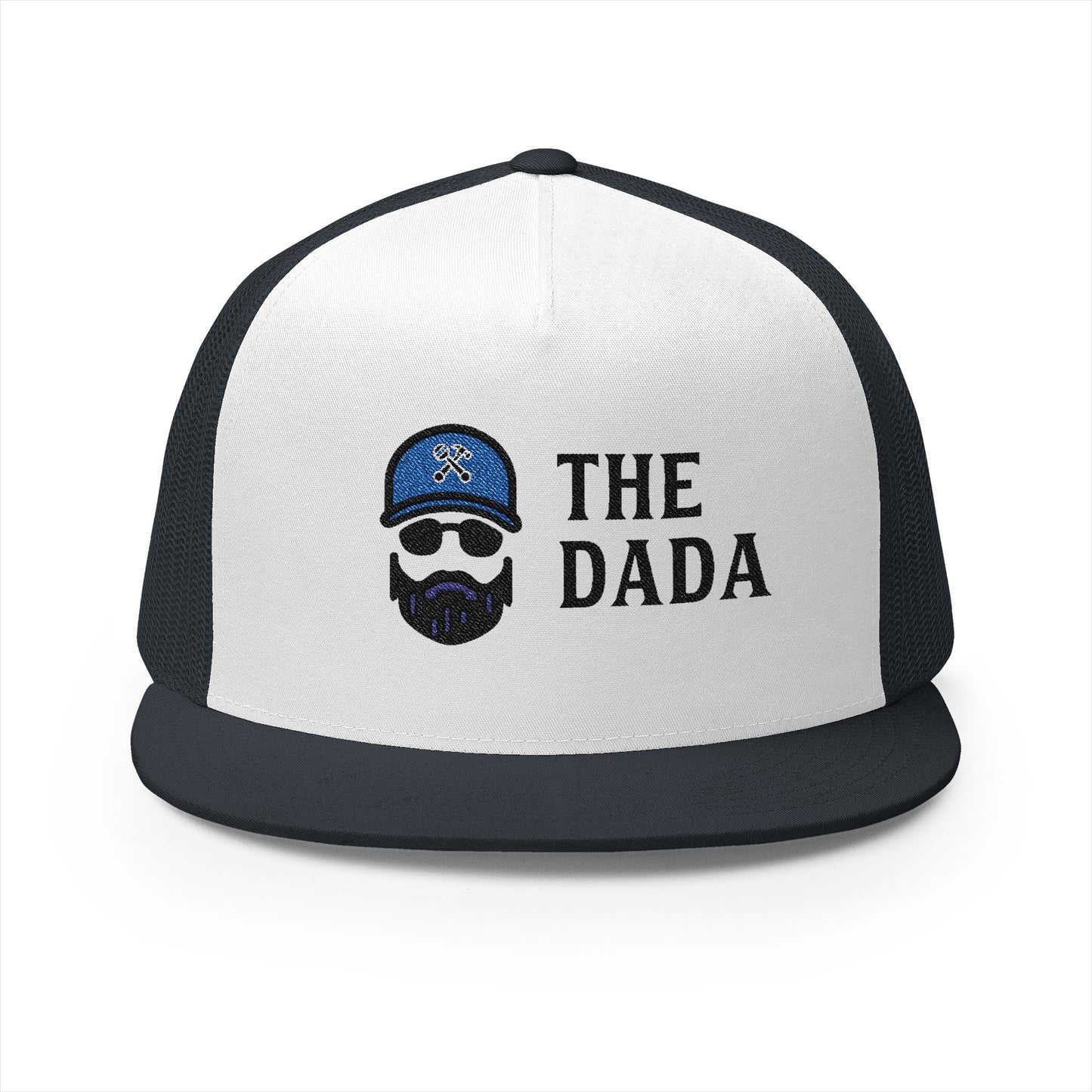 The Dada 5 Panel Trucker Hat (Embroidered)
