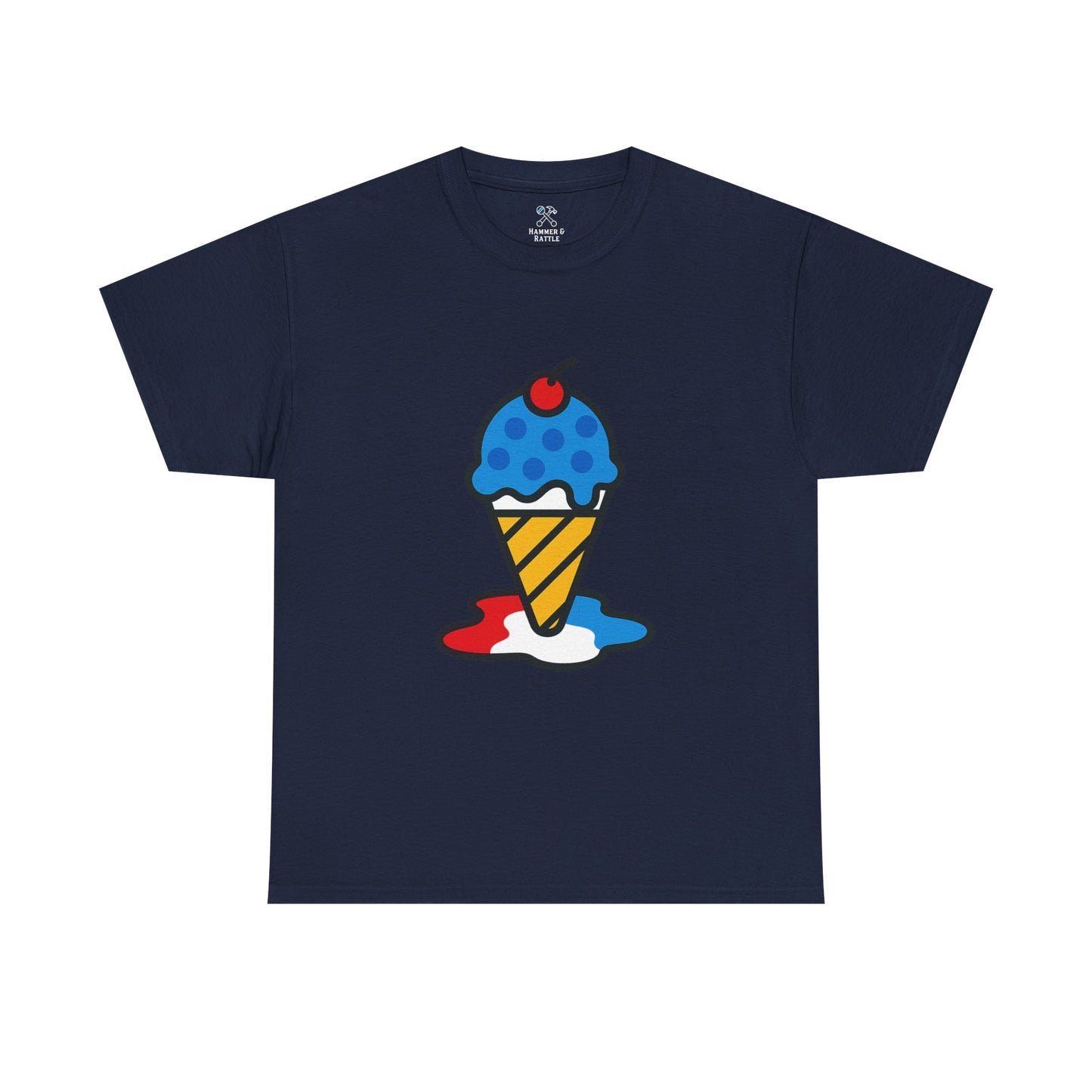 Red, White & Cool High Contrast Tee