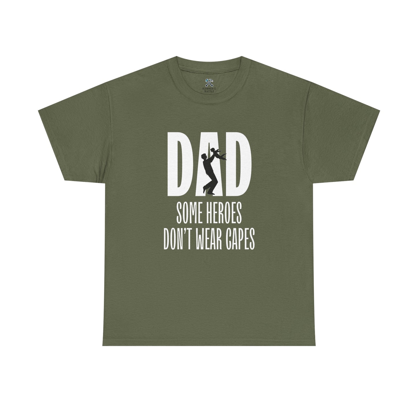 Dad Some Heroes Don't Wear Capes Tee