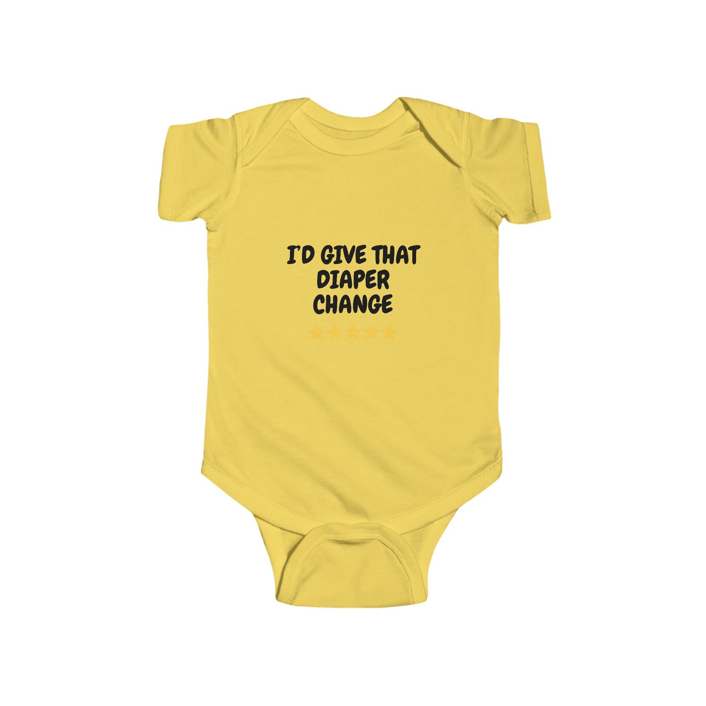 5 Star Diaper Change Baby One-piece