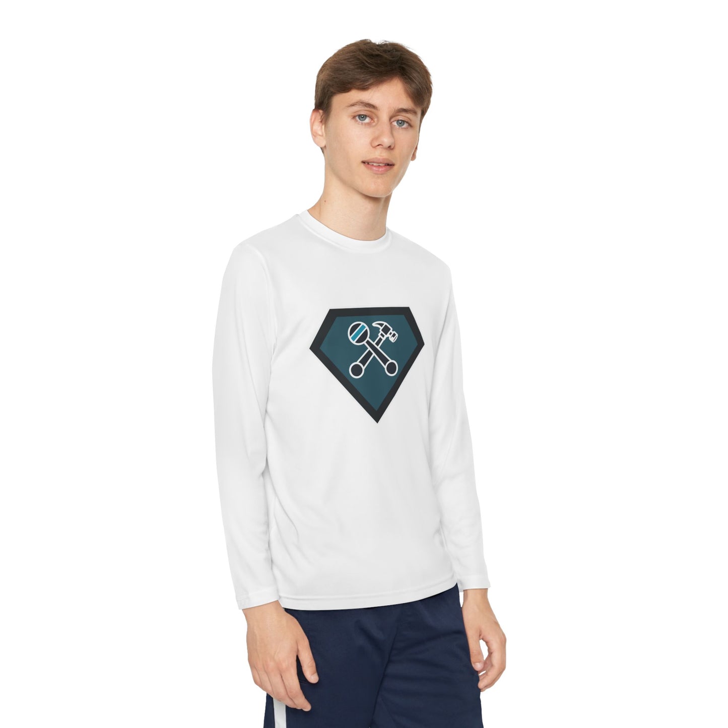 Super Kid Youth Long Sleeve Competitor Tee