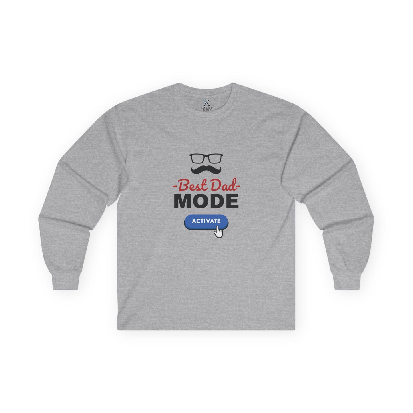 Best Dad Mode Activate Long Sleeve Tee