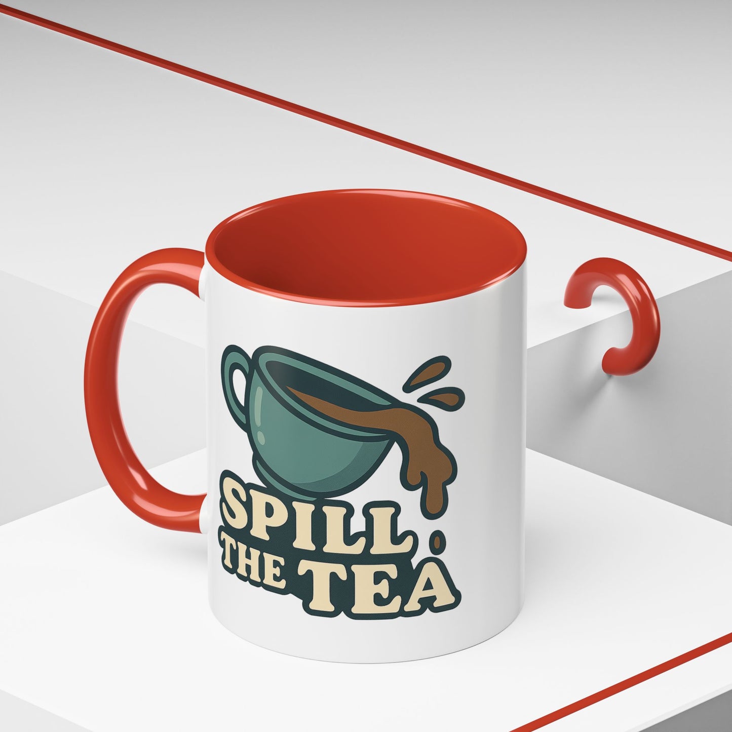 Spill The Tea Mug (11, 15oz)