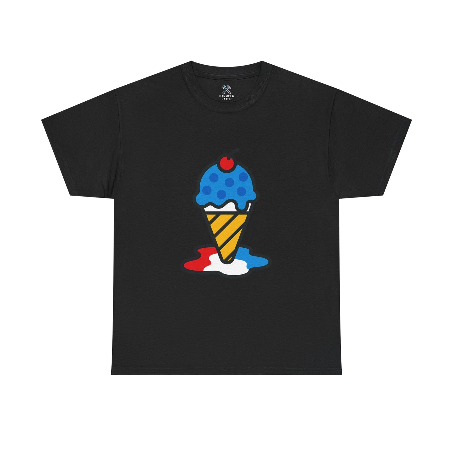 Red, White & Cool High Contrast Tee