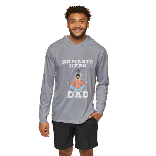 Namaste Here Dad Sport Hoodie All Over Prints