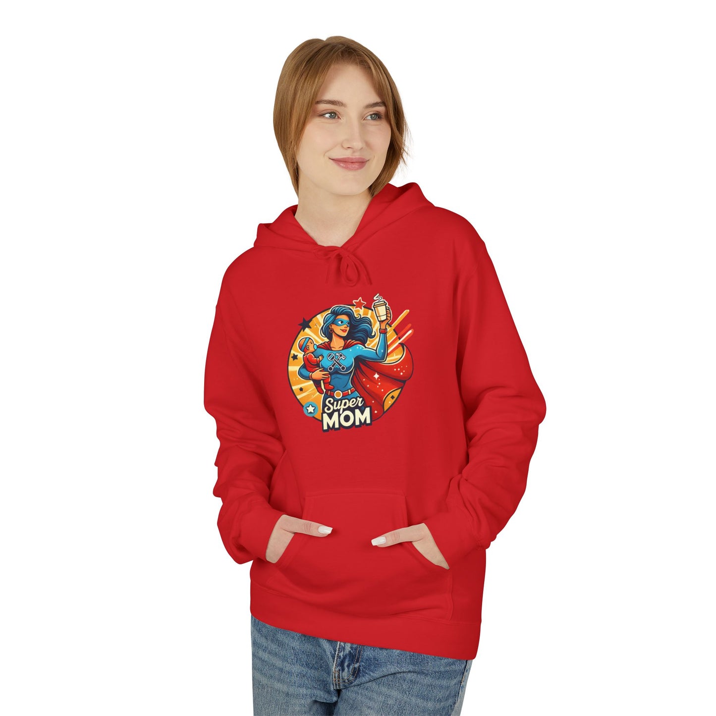Mom of Steel Fleece Hoodie