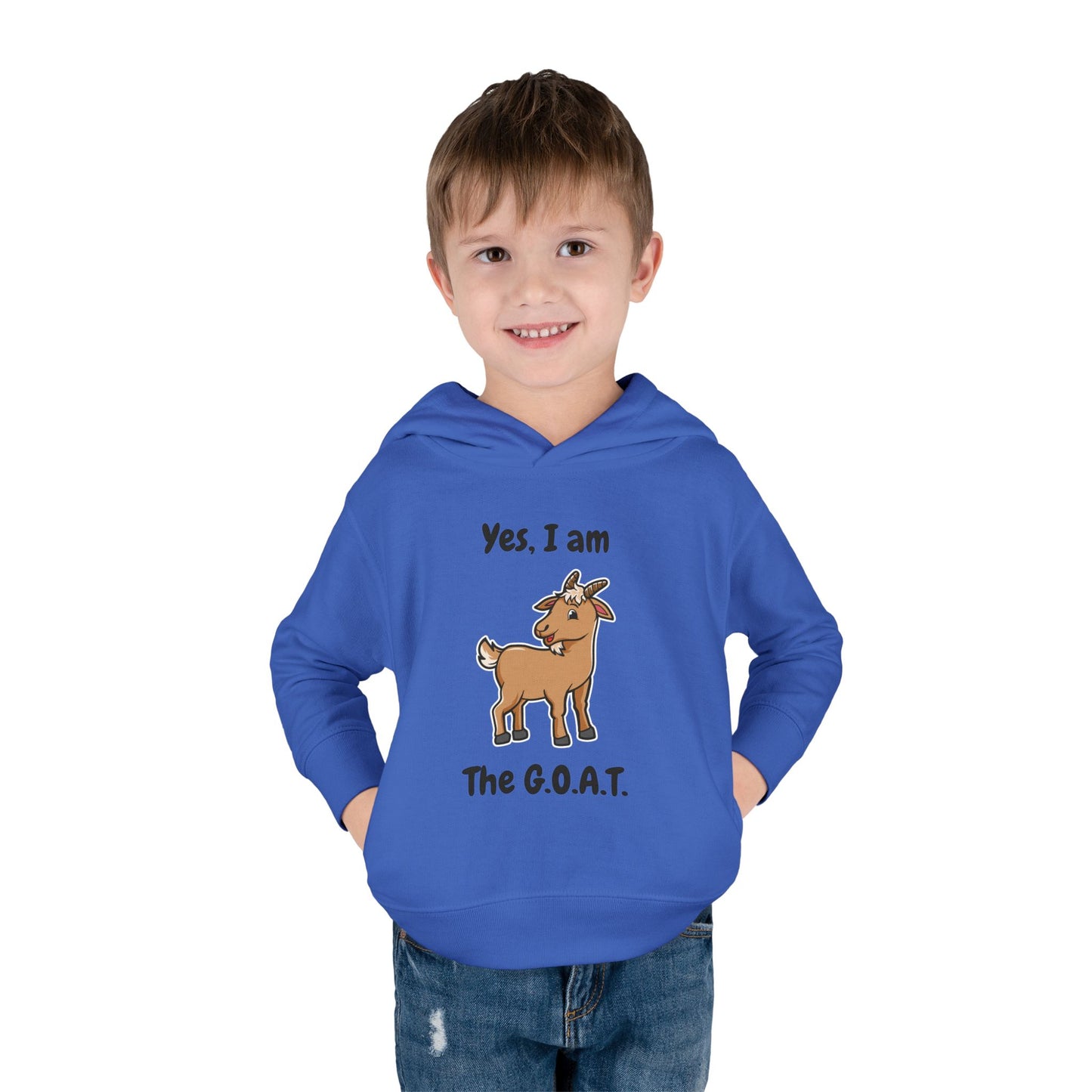 I am The G.O.A.T. Toddler Hoodie