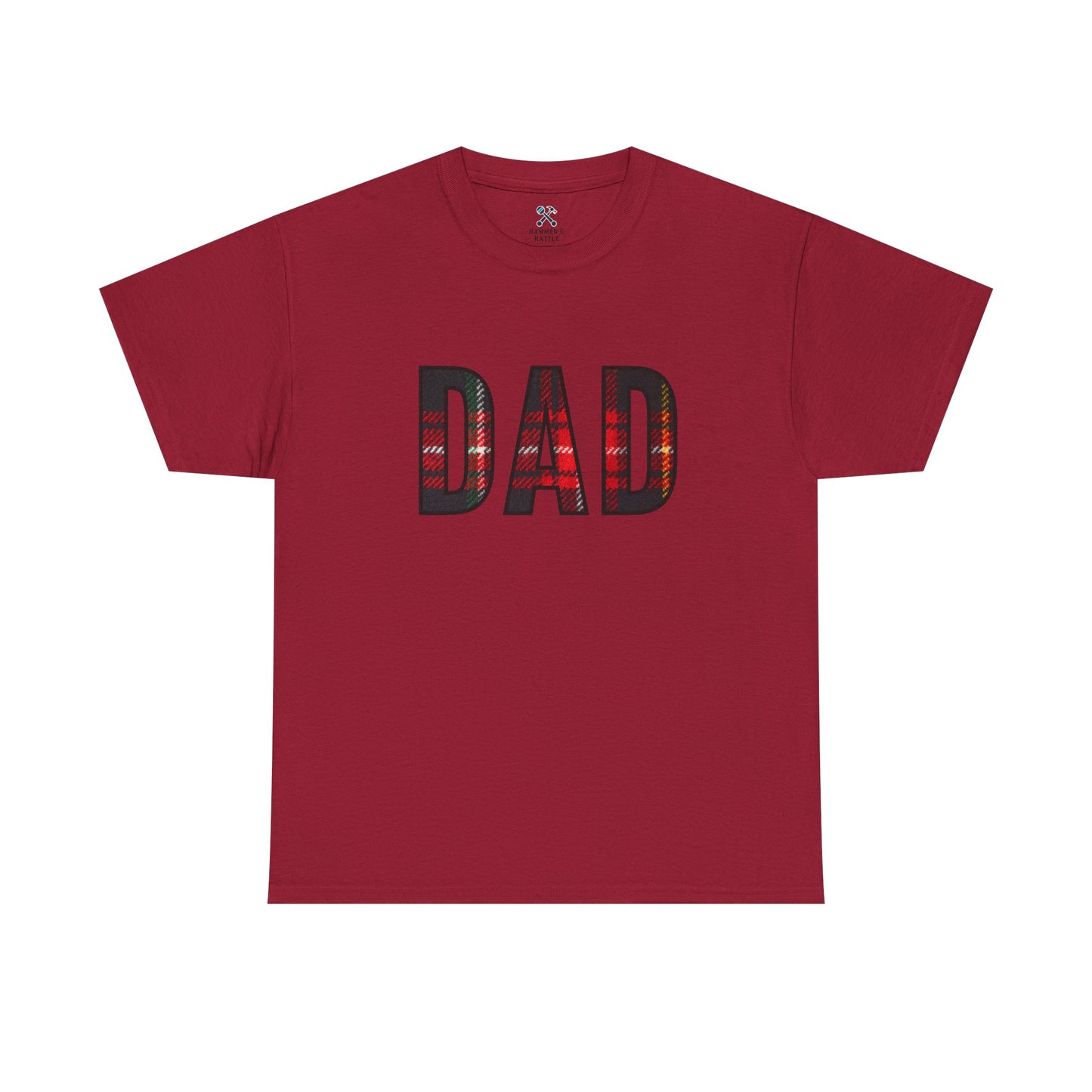 Plaid Dad Tee
