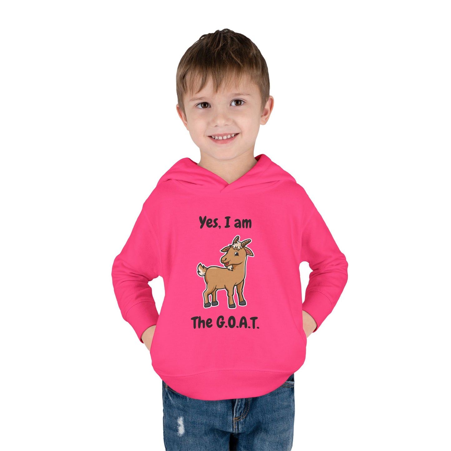 I am The G.O.A.T. Toddler Hoodie