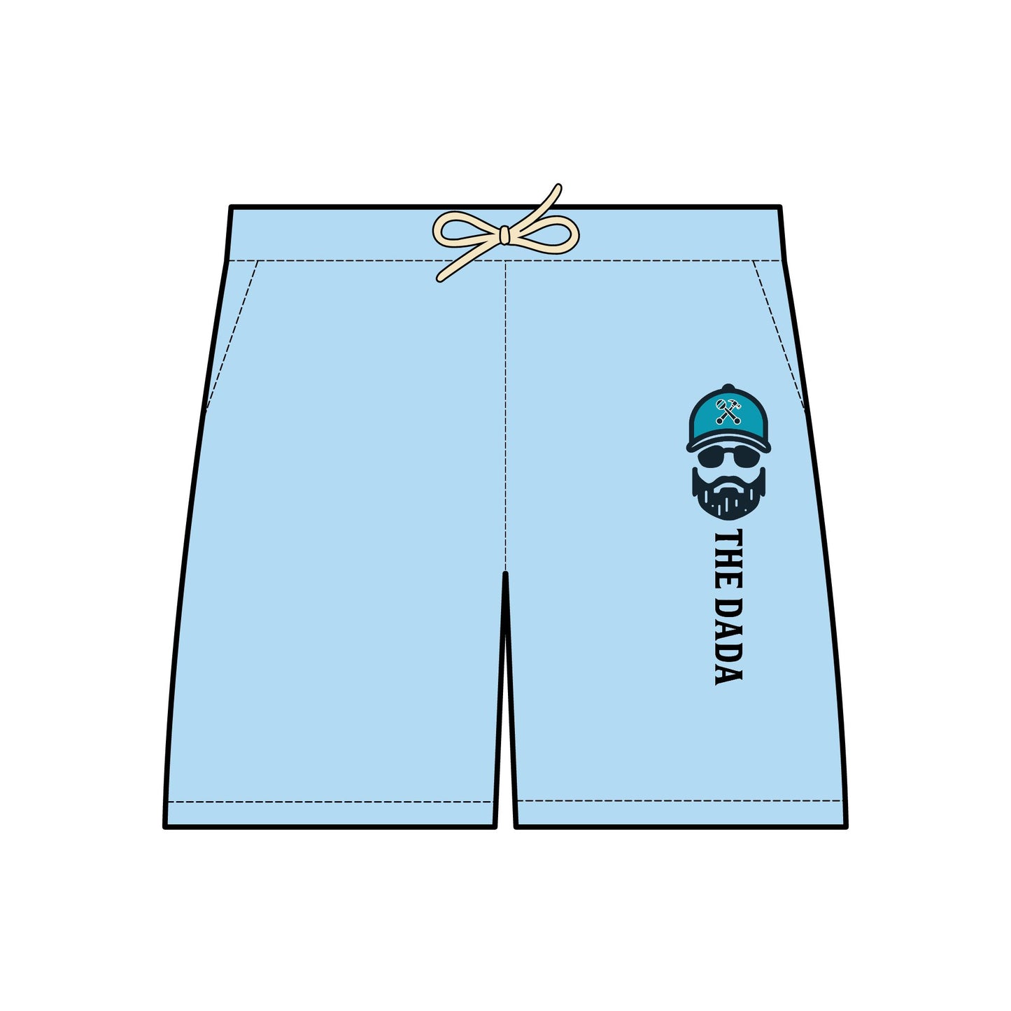 The Dada Light Fleece Shorts Hydrangea Trousers