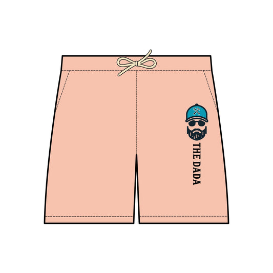 The Dada Light Fleece Shorts Peachy Trousers