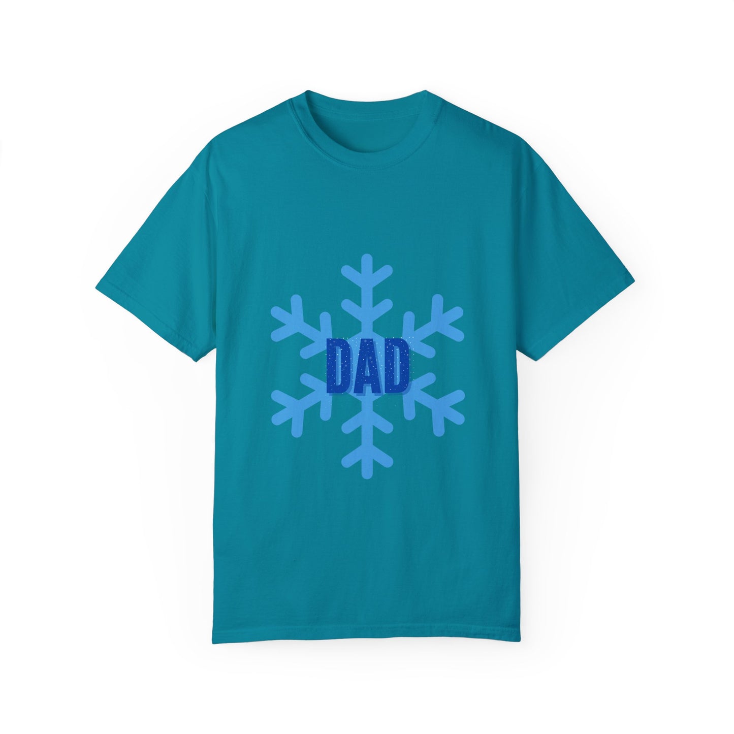 Cool Dad Snowed In Tee Topaz Blue T-Shirt