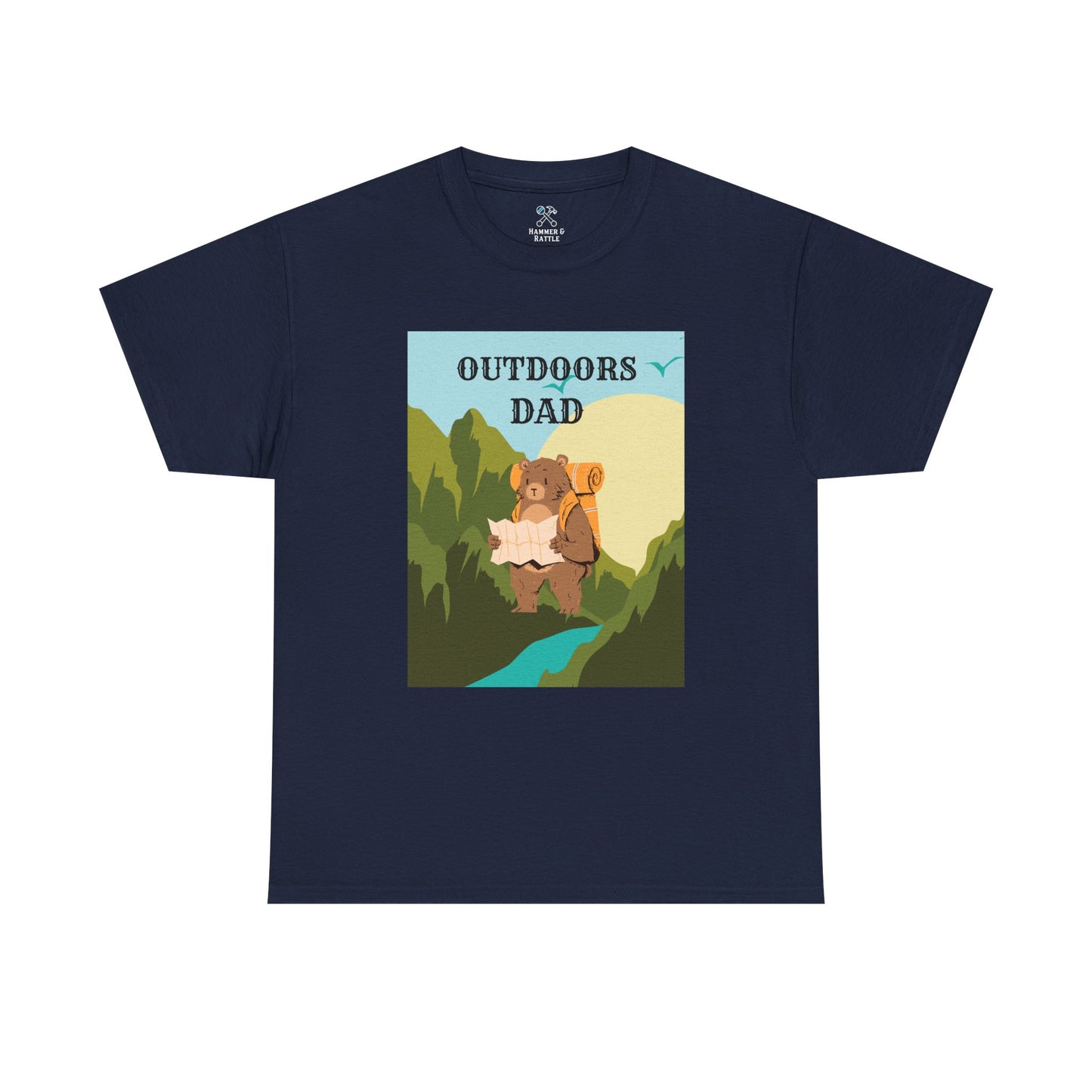 Outdoors Dad - Bear Edition Tee