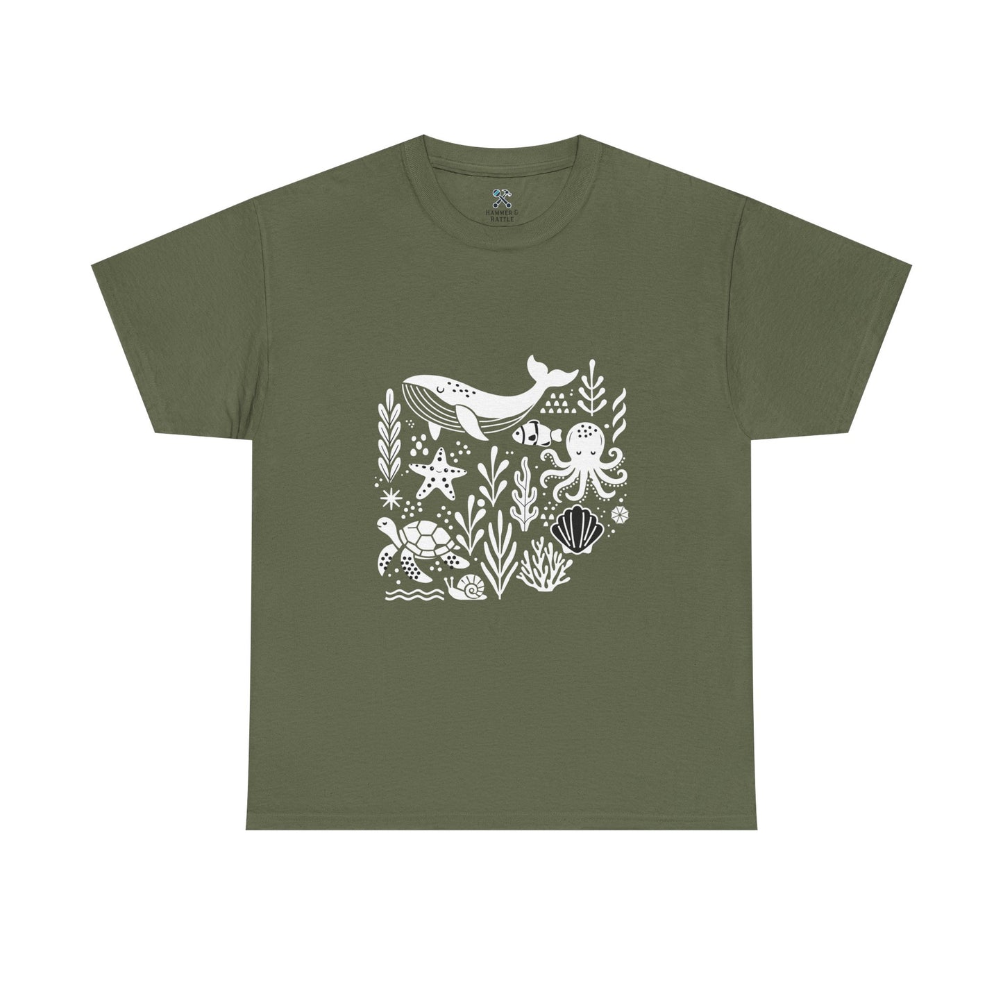 Ocean Life High Contrast Tee