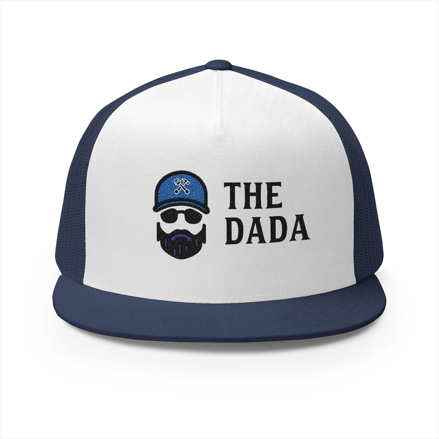 The Dada 5 Panel Trucker Hat (Embroidered)