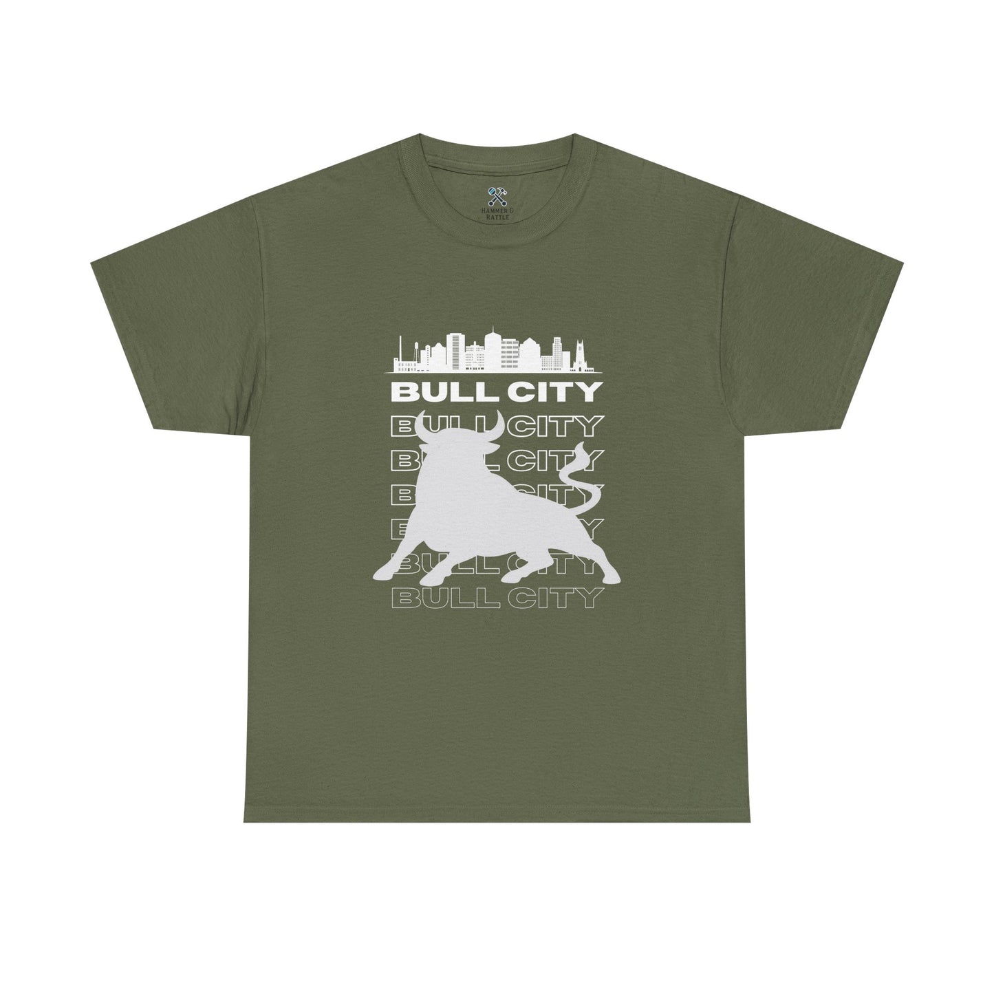 Bull City High Contrast Tee
