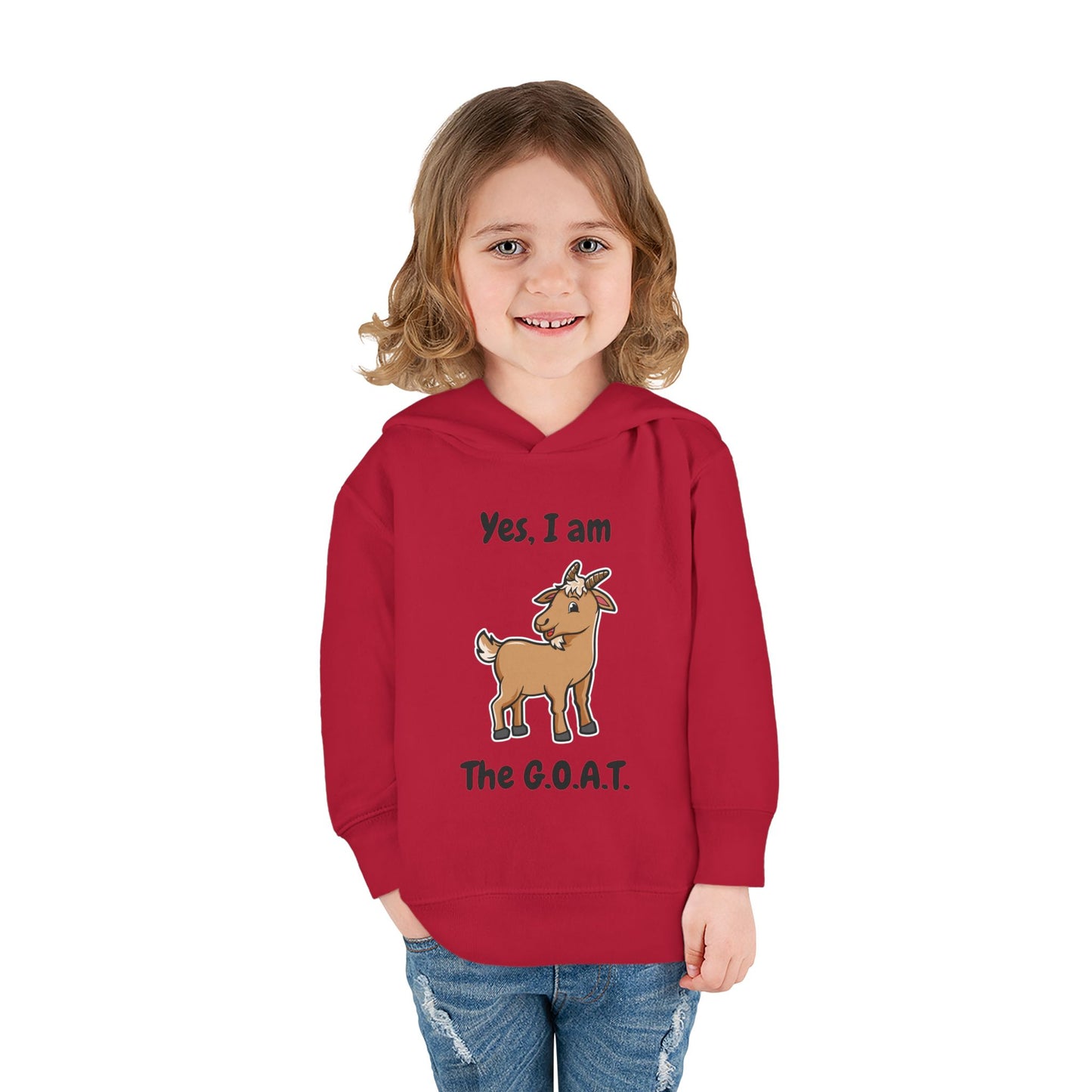 I am The G.O.A.T. Toddler Hoodie