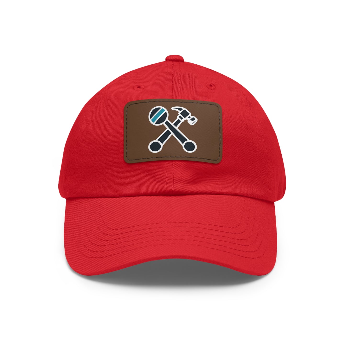 Hammer & Rattle Iconic Leather Patch Dad Hat