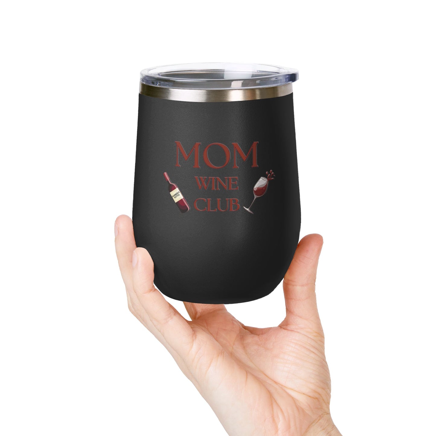 Mom Wine Club Wine Tumbler, 12oz