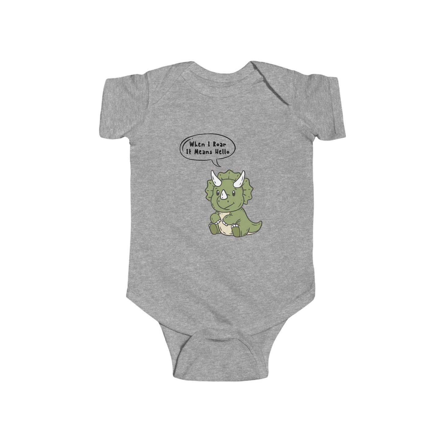 Roar Means Hello Baby One-piece