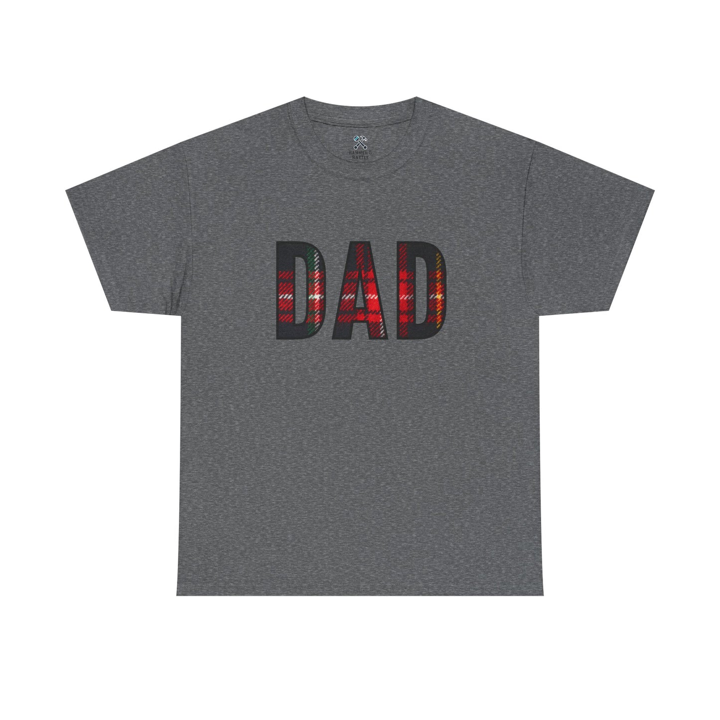 Plaid Dad Tee