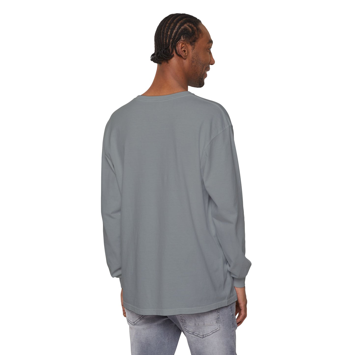 Namaste Here Dad Long Sleeve Tee Berry Long-sleeve