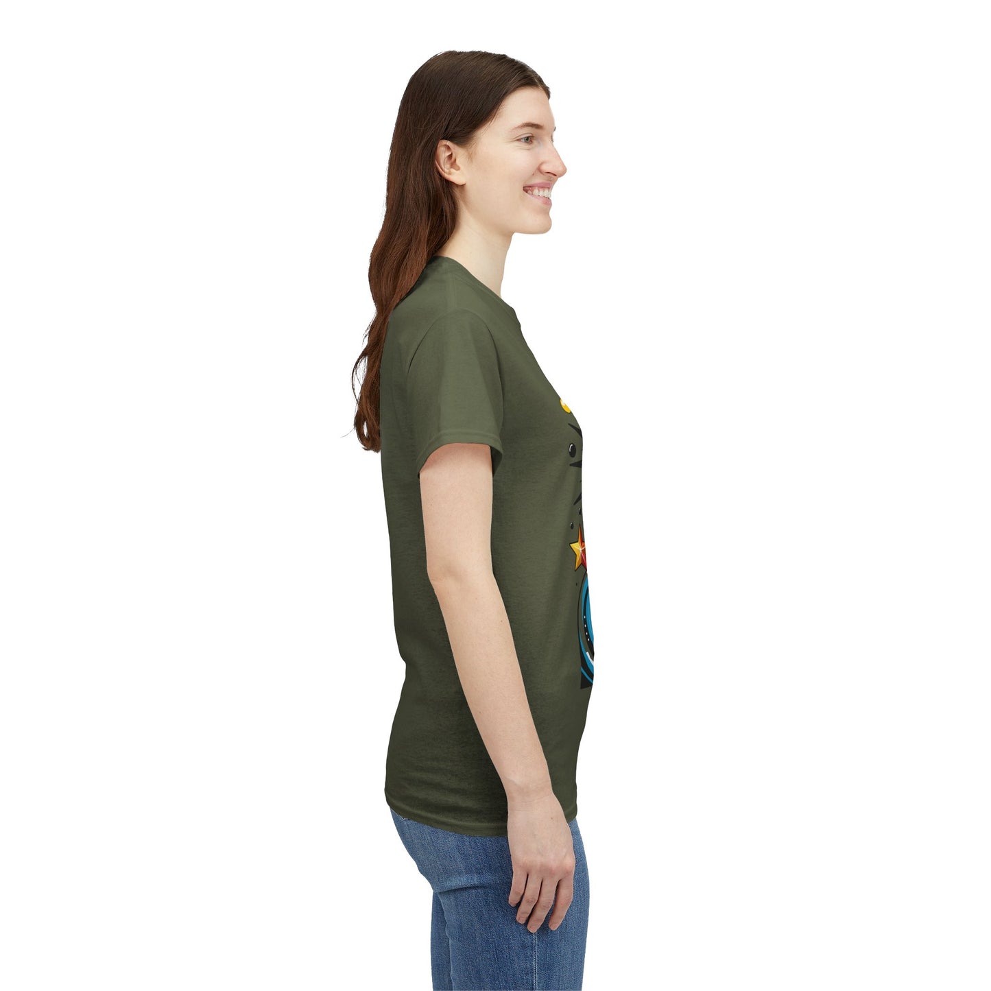 Paradise in Pattern High Contrast Tee