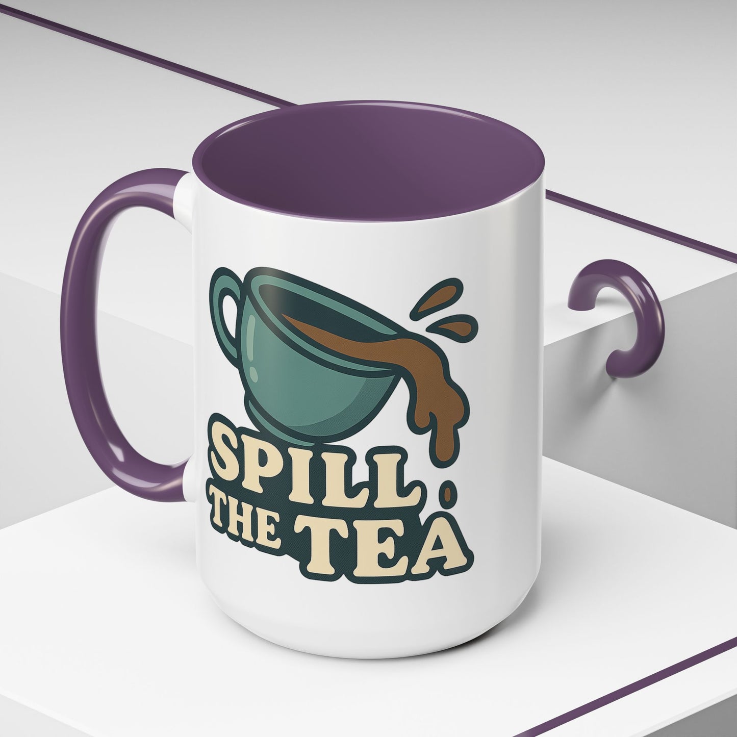 Spill The Tea Mug (11, 15oz)