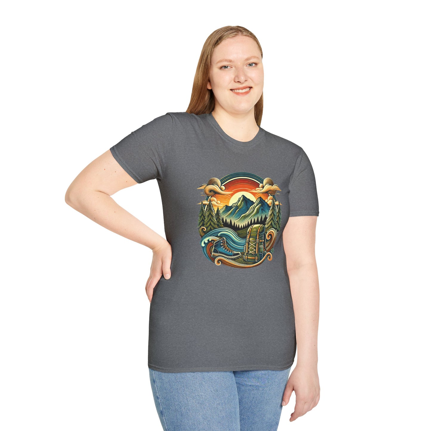 Adventure Mom High Contrast Tee