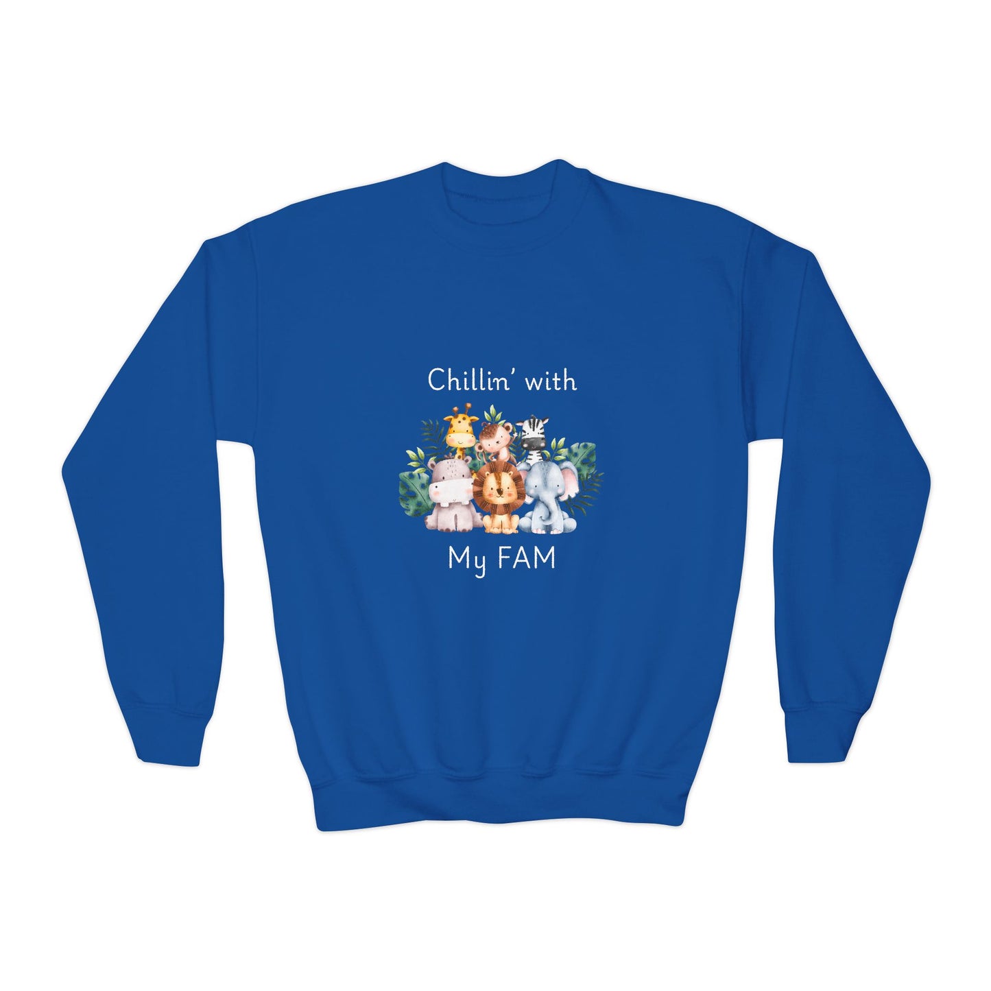 Chillin with My Fam Youth Sweatshirt
