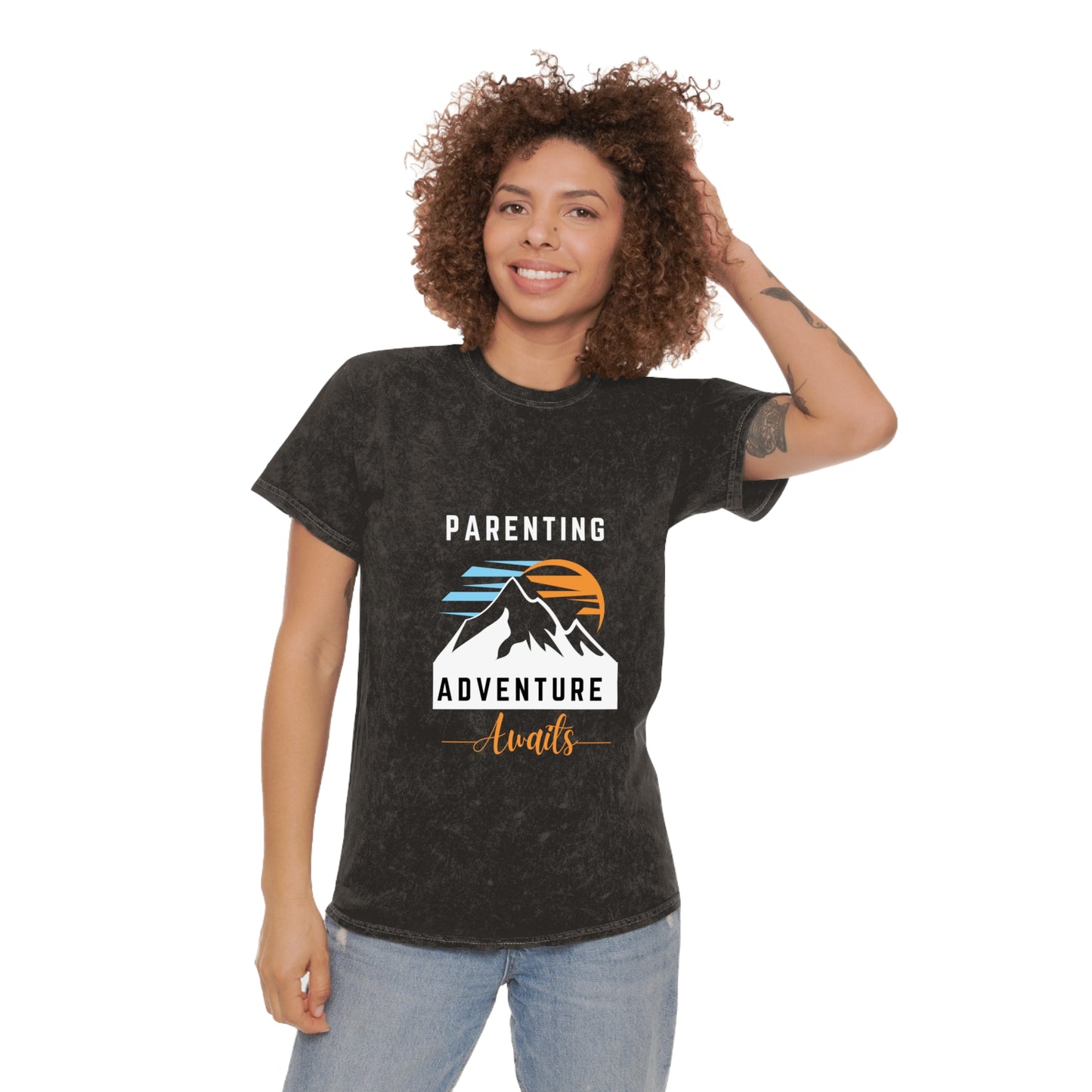 Adventure of Parenting Mineral Wash Tee Mineral Black XL T-Shirt