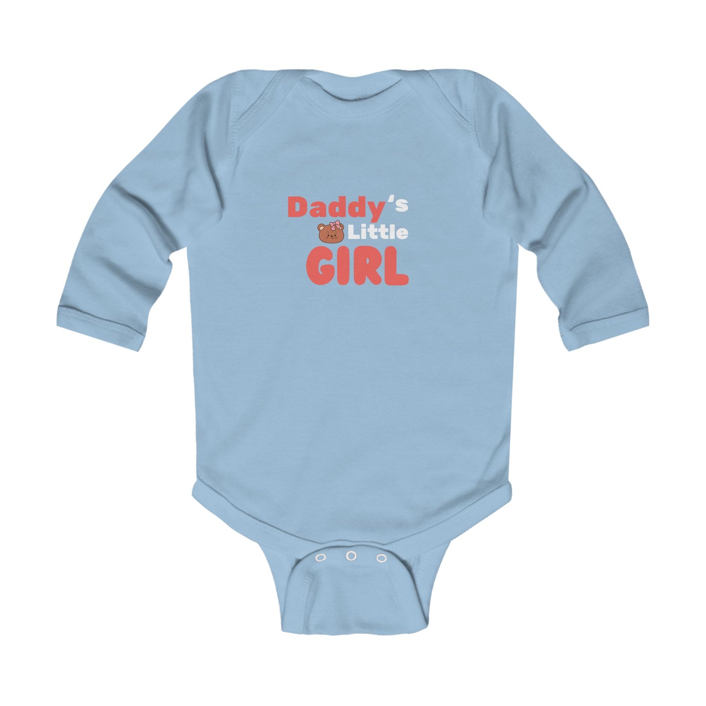Daddy's Little Girl Baby Long Sleeve One-piece