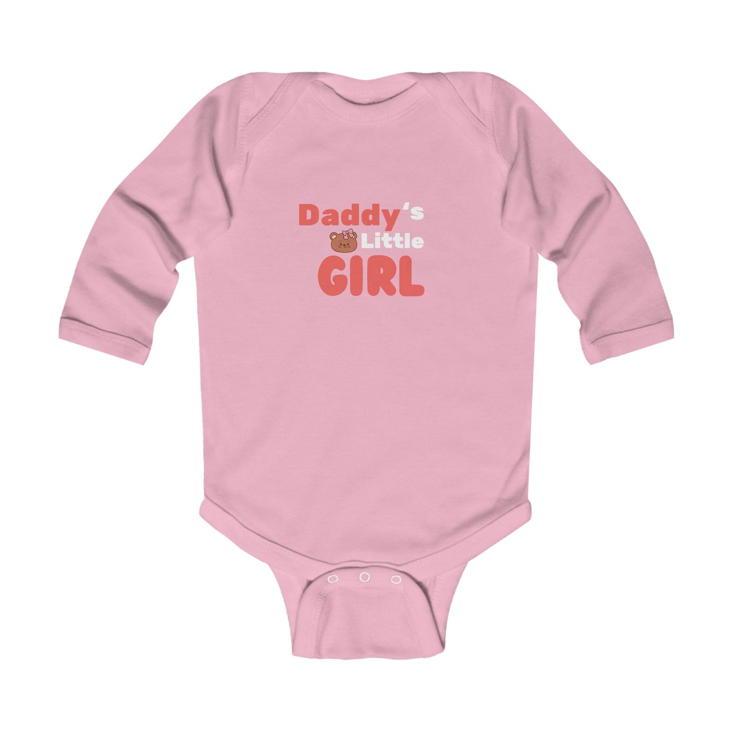 Daddy's Little Girl Baby Long Sleeve One-piece
