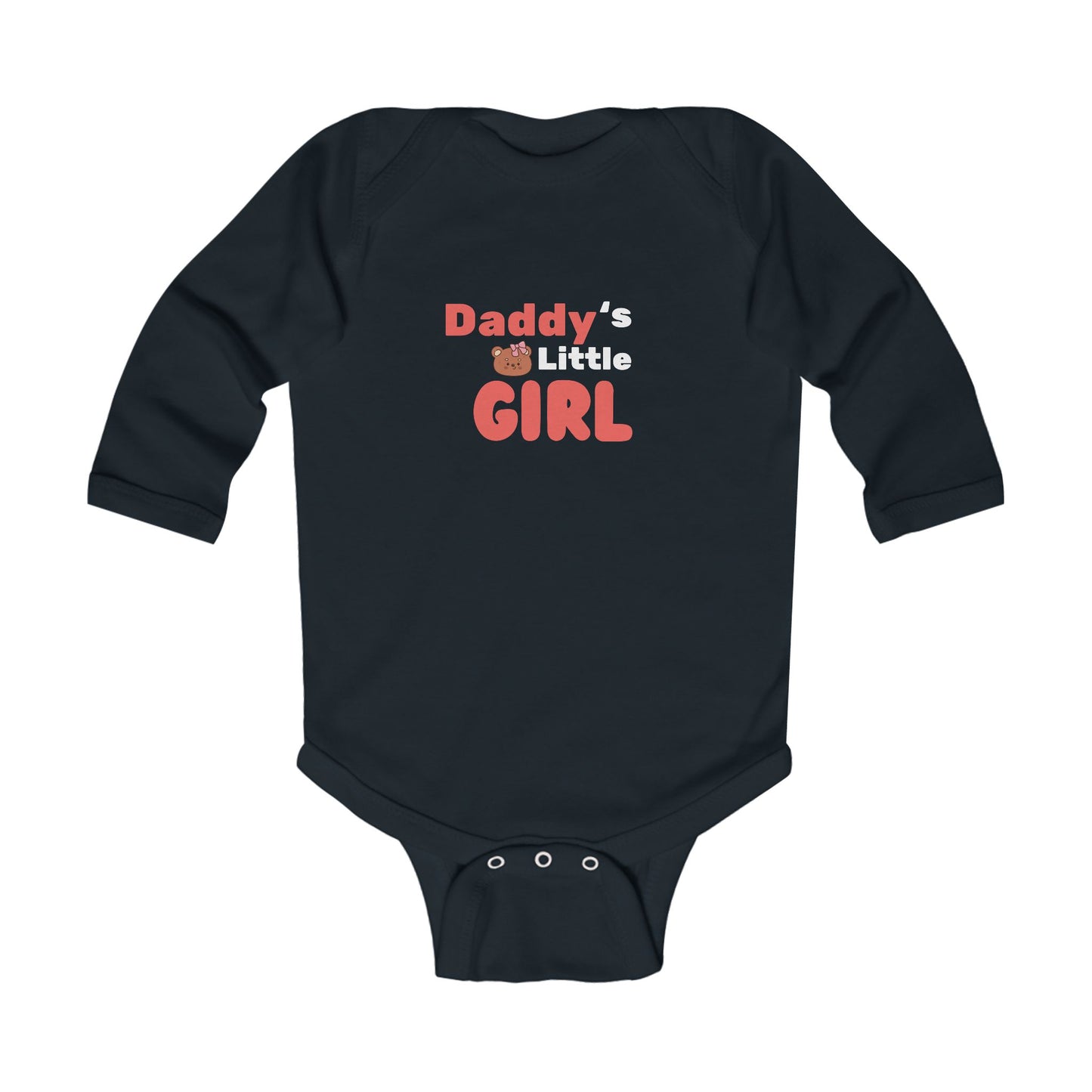 Daddy's Little Girl Baby Long Sleeve One-piece