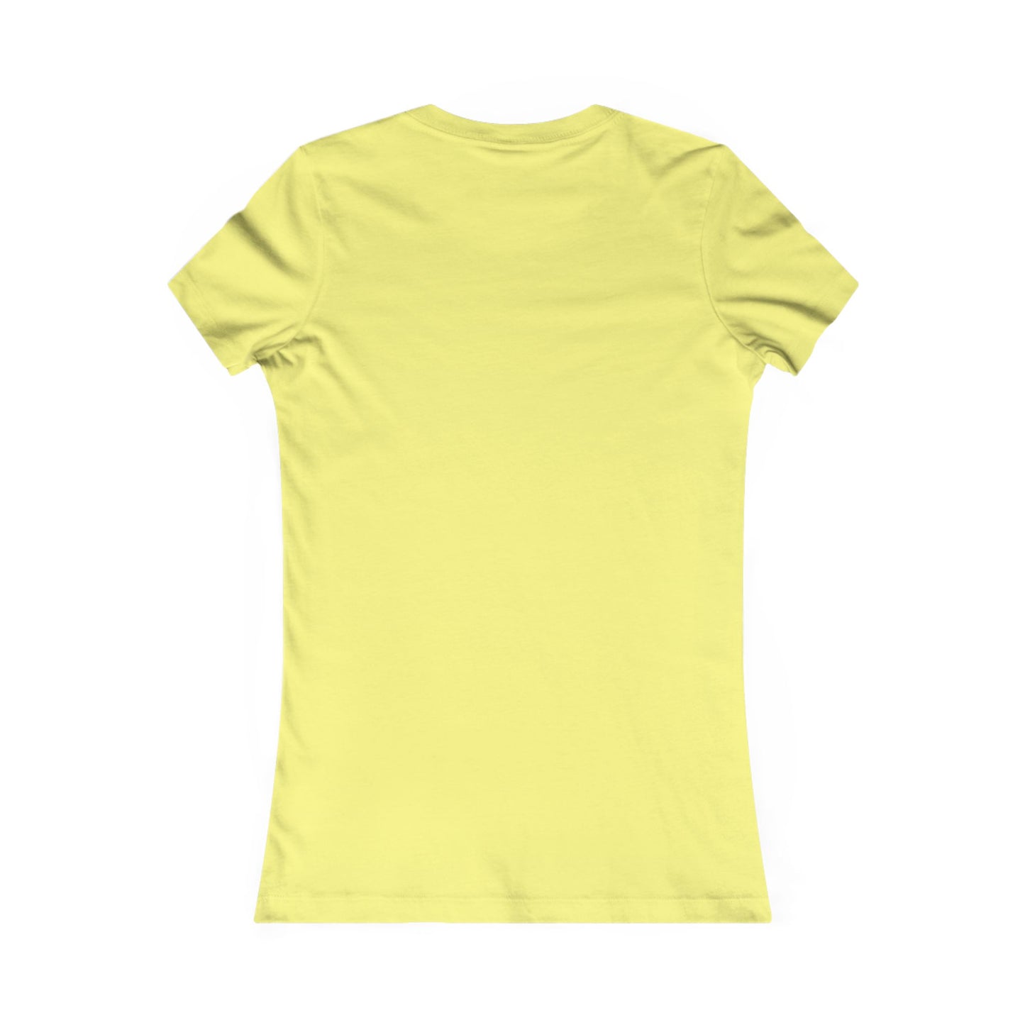 The Mama Fitted Tee Yellow T-Shirt