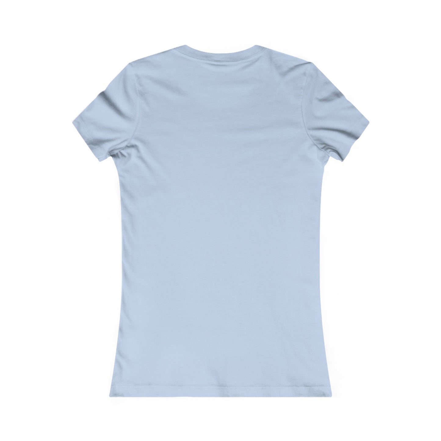 The Mama Fitted Tee Baby Blue T-Shirt