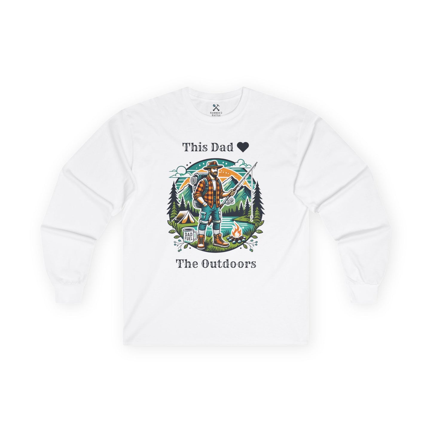 The Outdoors Dad Long Sleeve Tee