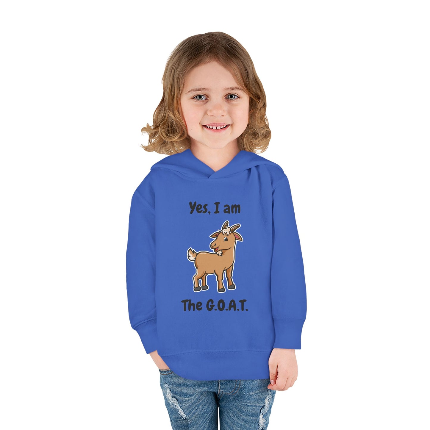 I am The G.O.A.T. Toddler Hoodie