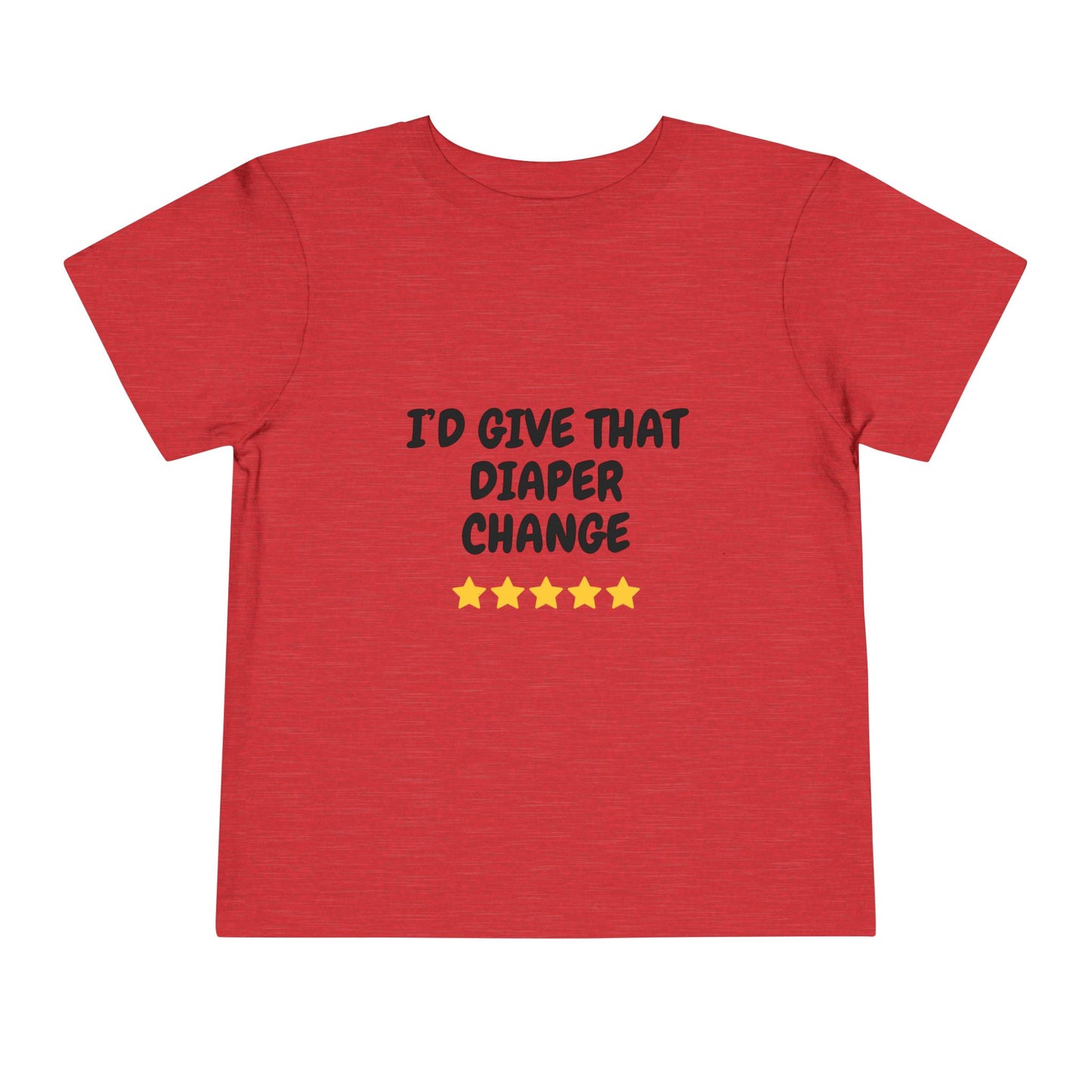 5 Star Diaper Change Infant & Toddler Tees